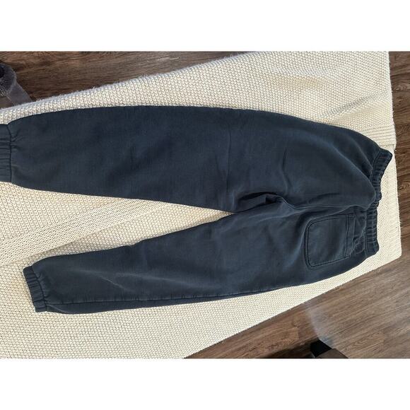 Jordan Pants Mens S Black Fleece Sweatpants Joggers Tapered Leg Essentials - Picture 4 of 6